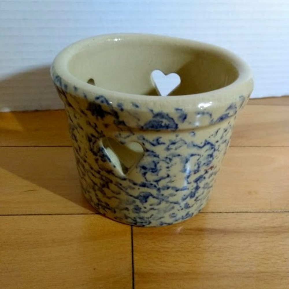 Roseville: Candle holder. Made in U.S.A.